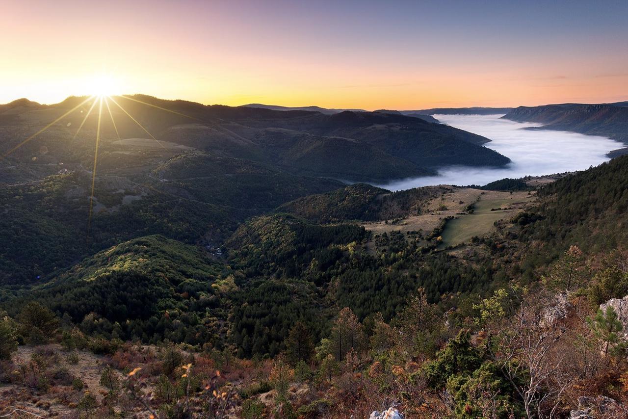 Le Vallon Ispagnac Exterior foto